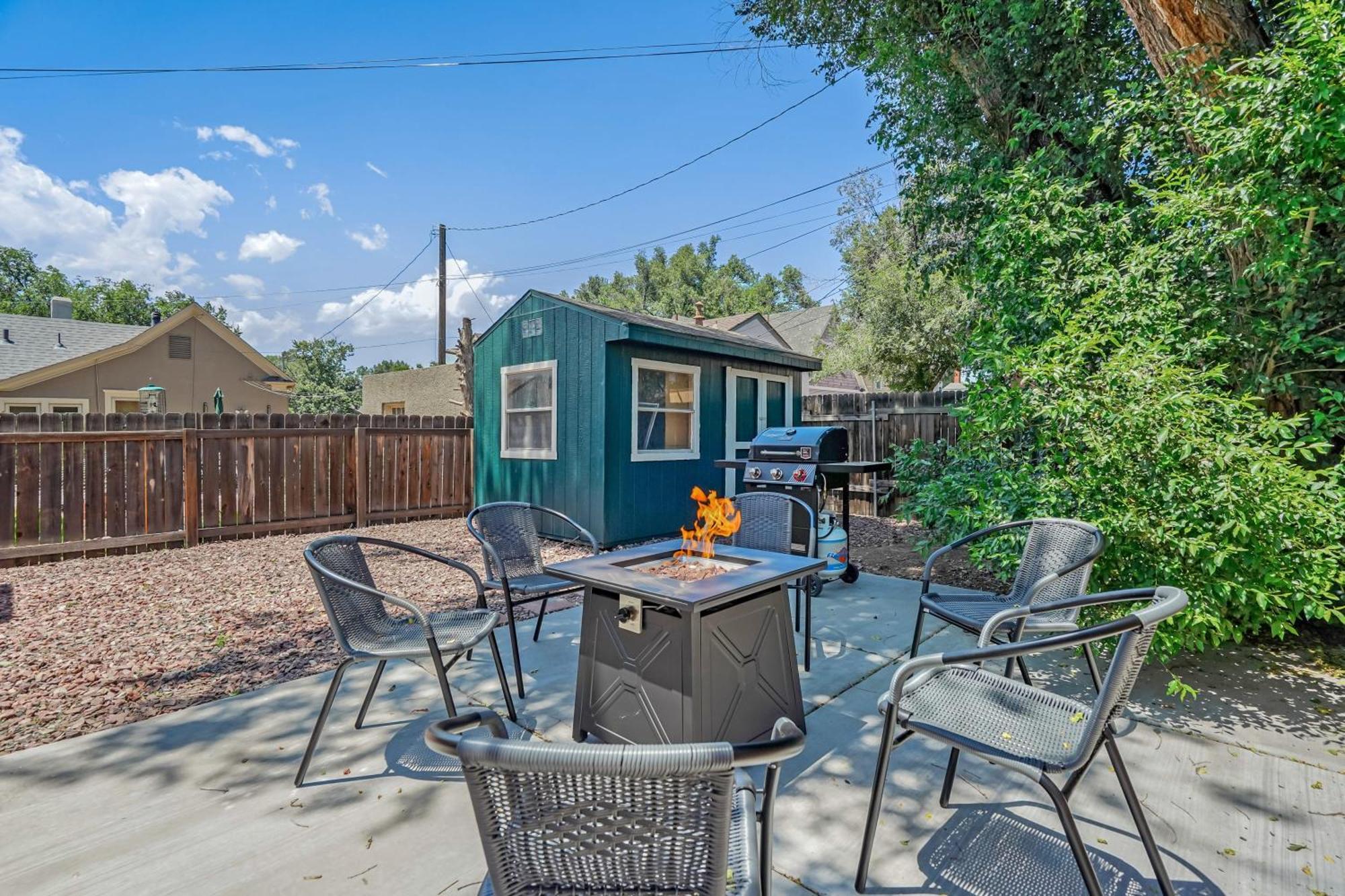 Neighborly Heights - Downtown King Bbq Fire Pit Villa Colorado Springs Dış mekan fotoğraf